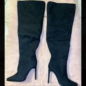 Sharie Over The Knee Boots WIDE CALF!!